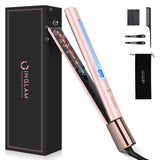 Infrared 1" Flat Iron for Hair, Negative Ions