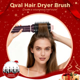 Dual Voltage Hair Dryer Brush, PARWIN PRO BEAUTY 7-in-1 Hair Styling Tools with Air Straightener & Auto Wrap Curlers for Straightening/ Drying/ Curling/ Styling/Volumizer, Gift Edition