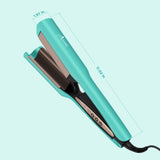 Aima Beauty 1 Inch(25MM) Deep Waver for Hair, Hair Waver for Mermaid Waves, 2 Barrel Hair Crimper, Easy to use & Fast Heating, Light Green