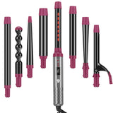 Professional 8-in-1 Curling Iron Set