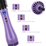 4-in-1 Hair Dryer Brush, Upgrade Purple