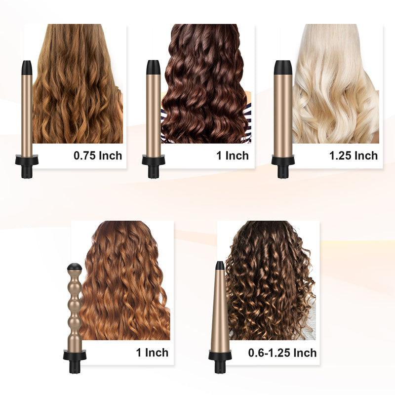 1 inch wand clearance curling iron