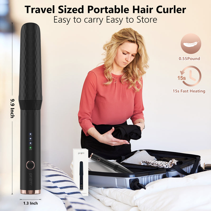 Cordless Hair Curling Iron