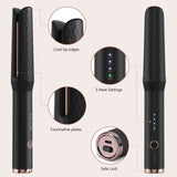 Cordless Hair Curling Iron