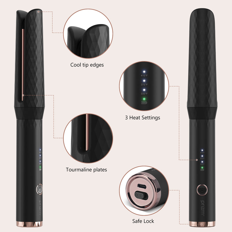 Cordless Hair Curling Iron