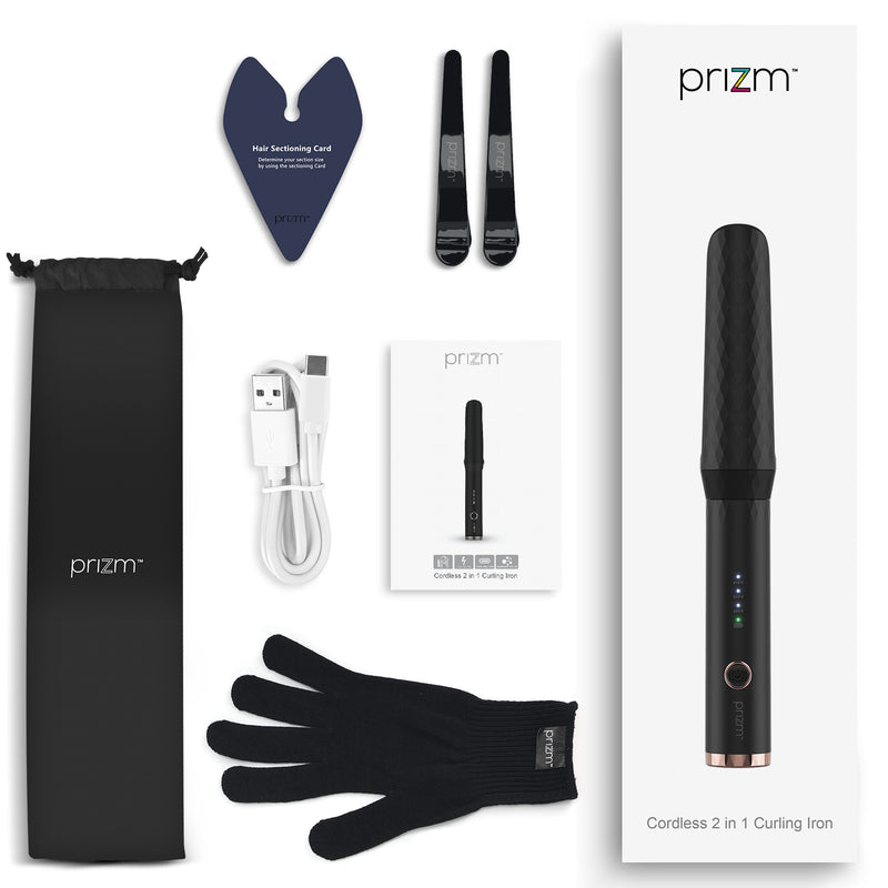Cordless Hair Curling Iron